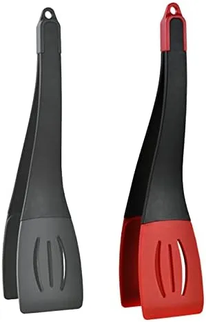 2 Color Leak Shovel Gadgets- Kitchen Cooking Accessories Utensils Grade Silicone Odorless- Clamp Shovel Tongs Leaked- Shovel