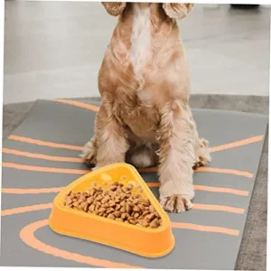 4 Pcs Single Bowl Dog Basin Dog Food Bowl Lovely Cat Bowl Cats Cat Feeding & Watering Supplies Safe Dog Bowl Floor Feeding Bowl Dog Accessory Pet Supplies Accessories to Feed