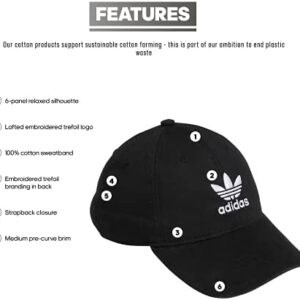 adidas Originals Men’s Relaxed Fit Strapback Hat