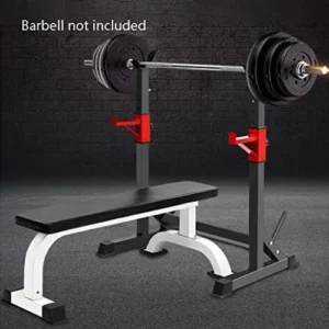 Adjustable Weight Bench Training Fitness Gym Bench Weight Table Squat Rack Men’s Gantry Adult Dumbbell Stool Bench Press Barbell Rack Set Home Fitness Equipment Adjustable Benches