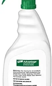 Advantage Flea, Tick, Dust Mite and Bed Bug Spot and Crevice Spray, 24 oz