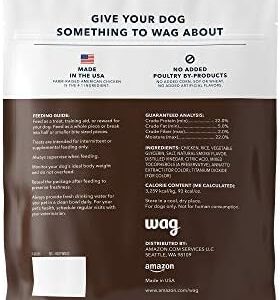 Amazon Brand – Wag Dog Treats Chicken and Waffle Bites 12oz