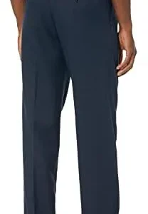 Amazon Essentials Men’s Classic-Fit Expandable-Waist Pleated Dress Pant