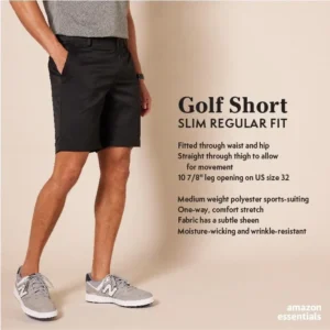 Amazon Essentials Men’s Slim-Fit Stretch Golf Short