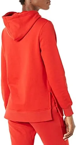 Amazon Essentials Women’s French Terry Hooded Tunic Sweatshirt