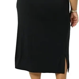 Amazon Essentials Women’s Pull-On Knit Midi Skirt (Available in Plus Size)