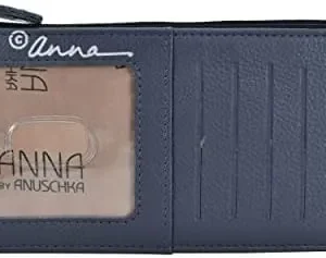 Anna by Anuschka Women’s Hand Painted Genuine Leather Organizer Wallet