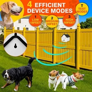 Anti Barking Device, Dog Barking Control Devices Up to 50 Ft Range Dog Training & Behavior Aids, 2 in 1 Ultrasonic Dog Barking Deterrent Devices, Dog Silencer Anti Barking Device Safe for Humans & Dog