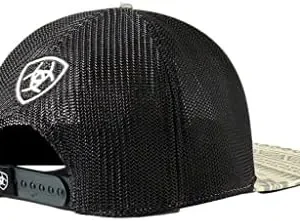 ARIAT Men’s Snapback Flex Fit Shield Logo Cap