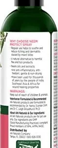 Ark Naturals Neem Protect Spray, Relieves Itching and Irritation on Cats and Dogs, 8oz Spray Bottle