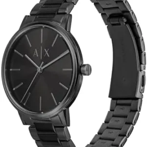 AX Armani Exchange Men’s Watch with Three-Hand Analog Display and Stainless Steel or Leather Band, Watch for Men