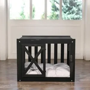 Balto – Indoor Dog House Wood Kennel Dog Crate Modern Dog House Dog Furniture Indoor Cat House Cat Sofa Wooden Dog Cot Wood Dog Bed Cat House