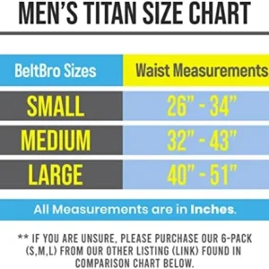 BeltBro Titan No Buckle Elastic Belt For Men — Fits 1.5 Inch Belt Loops, Comfortable and Easy To Use