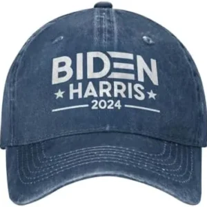 Biden Harris 2024 Biden 2024 Joe Biden Kamala Harris-Baseball Cap Retro Adjustable Dad Hats Gift for Men Women Black