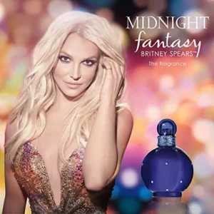 Britney Spears Women’s Perfume, Midnight Fantasy, Eau De Parfum EDP Spray for Women, 3.3 Fl Oz