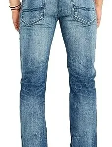 Buffalo David Bitton Men’s Relaxed Straight Driven Jeans