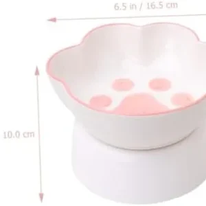 BUGUUYO Cat Bowl Basic+cat+Bowls Cat Feeding& Watering Supplies Slanted Pet Bowls Cat Feeder Bowl Cat Food Dog Food Bowl Ceramic Dog Bowl Dog Feeder Bowl Cats Ceramics Pet Dog Good Looking