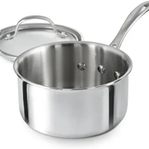 Calphalon Tri-Ply Stainless Steel 1-1/2-Quart Sauce Pan with Cover