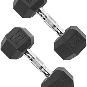 CAP 50 lbs Coated Dumbbell Set | Multiple Styles