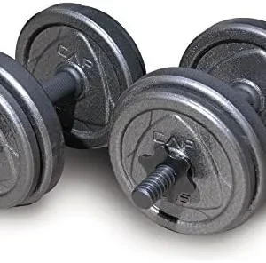 CAP Adjustable Cast Iron Dumbbell Set