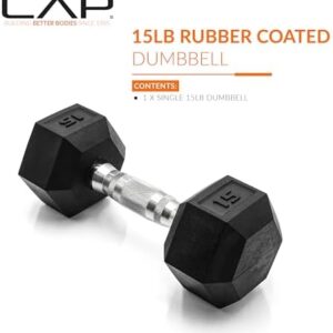 CAP Barbell Coated Dumbbell Weight | Multiple Handle Options