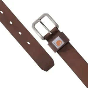 Carhartt Men’s Casual Rugged Saddle Leather Belts