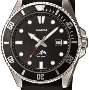 Casio Men’s Classic Dive Style Watch, 200 M WR, Screw Down Crown and Case Back, MDV106 Series