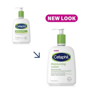 Cetaphil Body Moisturizer, Hydrating Moisturizing Lotion for All Skin Types, Suitable for Sensitive Skin, NEW 20 oz, Fragrance Free, Hypoallergenic, Non-Comedogenic