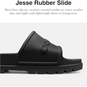 Coach Men’s Jesse Rubber Slide Sandal