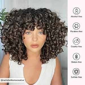 COLOR WOW Dream Coat for Curly Hair – Frizz-Free Curls Made Easy | Moisture-Boosting Spray, Curl-Enhancing Formula, Frizz-Fighting Power