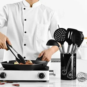 Cookware Set Kitchen Utensils Cooking Sets Kitchen Kit Accessories Gadgets Tools Holder Box Nonstick Durable Kitchen Cookwares