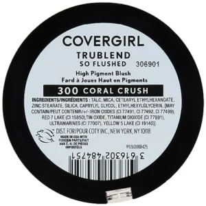 COVERGIRL Trublend So Flushed Coral Crush, Pressed, 0.33 Oz