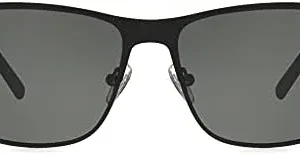 Dockers Men’s Colton Sunglasses Polarized Navigator, Black, 57mm