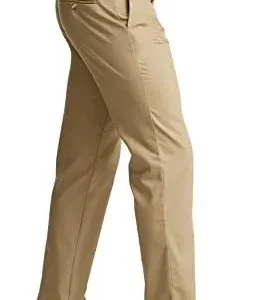 Dockers Men’s Straight Fit Signature Lux Cotton Stretch Khaki Pant