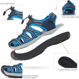 DREAM PAIRS Men’s 160912-M-NEW Adventurous Summer Outdoor Sandals