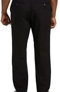 DXL Big + Tall Essentials Men’s Big and Tall Flat-Front Twill Pants