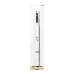 e.l.f. Instant Lift Brow Pencil, Dual-Sided, Precise, Fine Tip, Shapes, Defines, Fills Brows, Contours, Combs, Tames, Blonde, 0.006 Oz