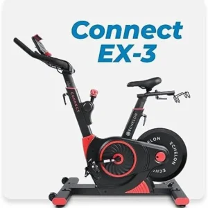 Echelon Fitness – Exercise Bike – Smart Connect Workout Bike – Magnetic Resistance Mechanism – Stationary Bikes with Speed Monitor & Adjustable Seat – Indoor Bike – Bluetooth Connectivity -136 KG