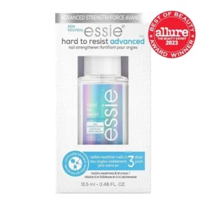 essie Nail Care, Strengthener Treatment, 8-Free Vegan, Nail Repair For Damaged Nails, Hard To Resist Advanced, 0.46 fl oz