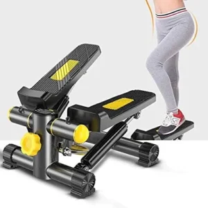 Exercise Step Machine Home Silent Hydraulic Stepper,Climber Fitness Equipment,Weight-Loss Pedal Machine with A Drawstring Slimming Machine Bearing Eff