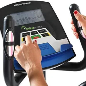 Exerputic 6000 QF Magnetic Elliptical with Bluetooth MyCloudFitness App