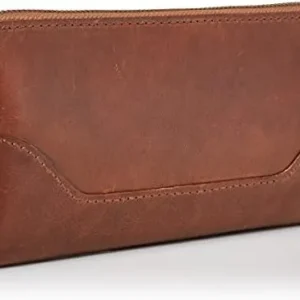 FRYE Melissa Zip Around Leather Wallet