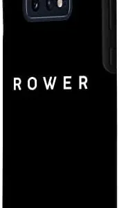 Galaxy S10e Classic Rower / Rowing Lovers. Simple, Chic Font Case