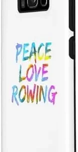 Galaxy S8+ Boat Paddling Rowing Boat Peace Love Rowing Rower Case