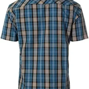 Gioberti Men’s Plaid Short Sleeve Shirt