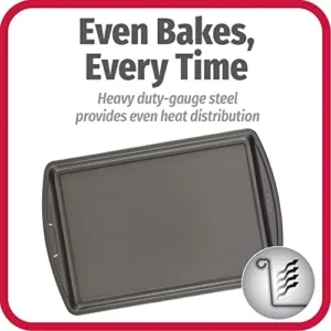 Goodcook Baking Sheet, 13 Inch x 9 Inch, Dark gray – 3 Piece