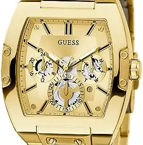 GUESS Men’s Trend Casual Tonneau Diamond 43mm Watch