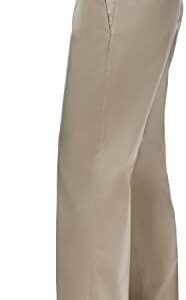 Haggar Men’s Premium No Iron Khaki Classic Fit Flat Front Casual Pant (Regular and Big & Tall Sizes)