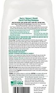 Hartz Nature’s Shield Flea & Tick Dog Shampoo Maximized Botanical Protection & Prevention with Cinnamon, Citronella & Rosemary Oils, 14 Ounces