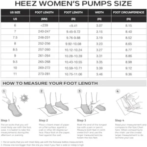 HEEZ Women’s Pumps Chunky Block Low Heels Closed Toe Dress Shoes with Arch Support Comfortable Wedding Party Office Shoes Heel Pumps